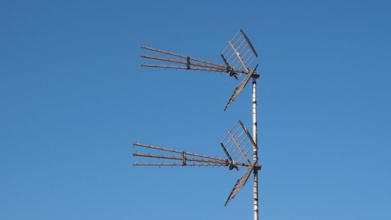 Antenas de Televisión en tejado