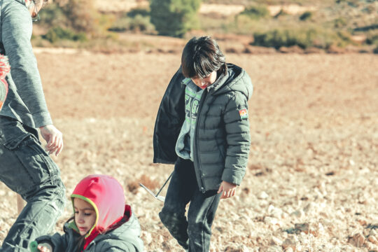 Equipo de ARANOVA en la plantación del Bosque de los Zaragozanos 2023