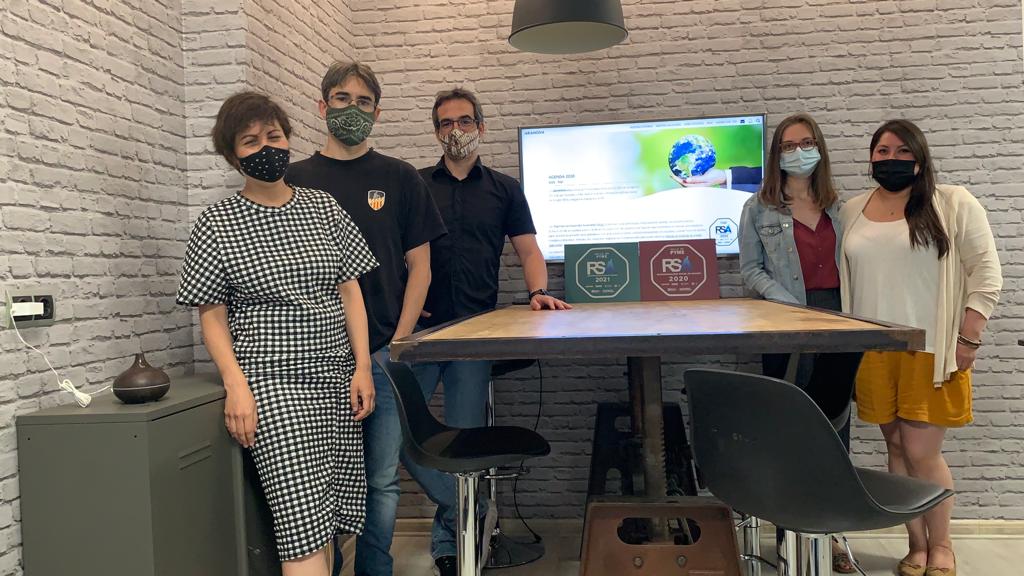 El equipo de <span class=