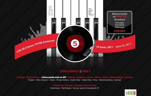 Captura de la web 3D5