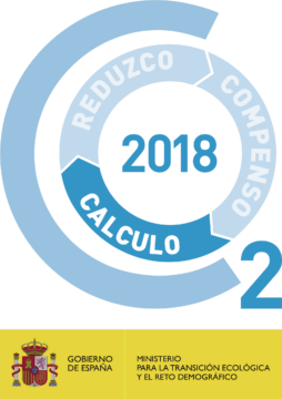 Sello Calculo C02 2018 del MITECO